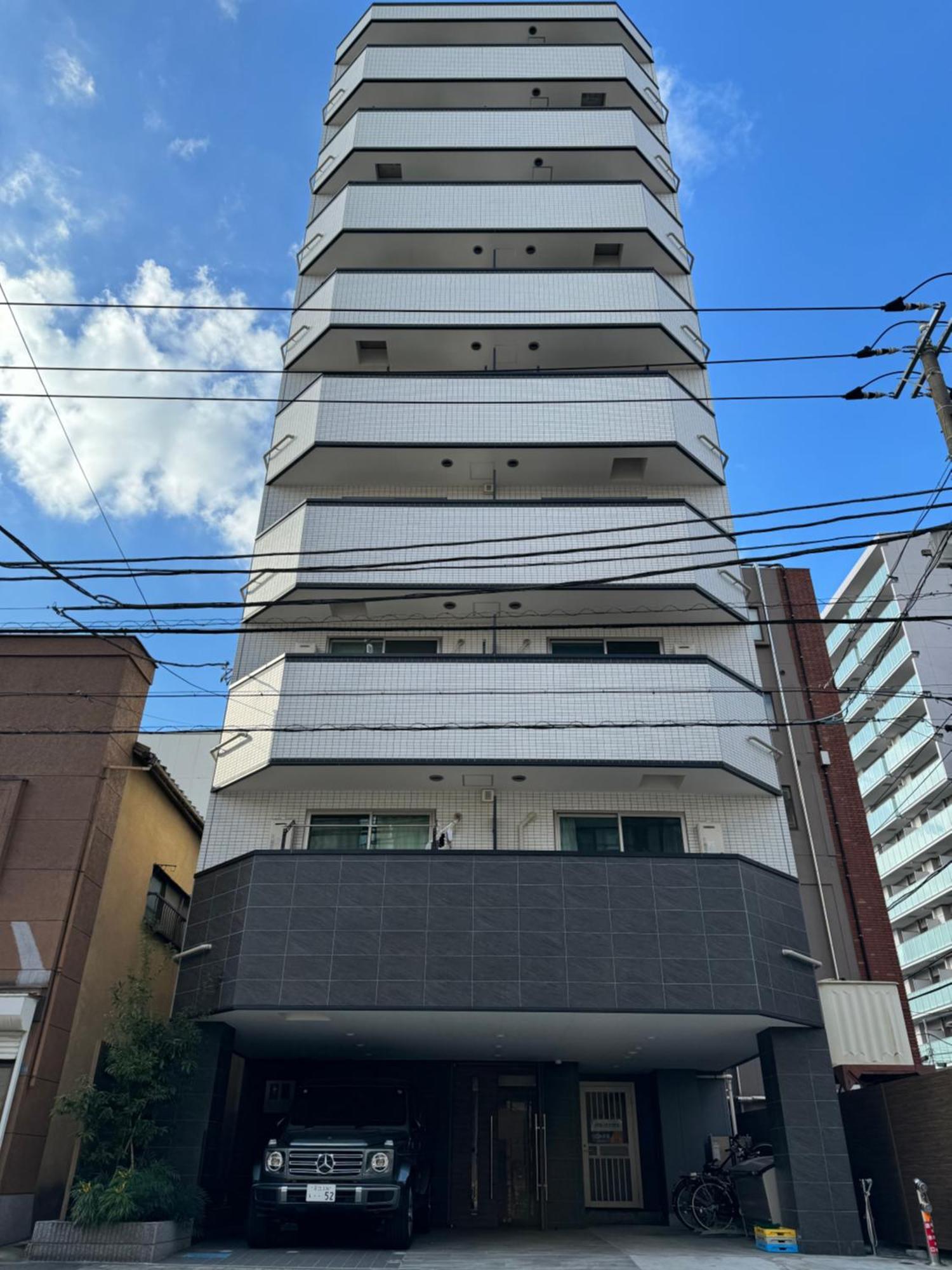 Apartamento Calum Asakusa Imado Tokyoカルム浅草今戸ツインルーム新築民泊東京浅草隅田川今戸神社近くスカイツリー見えるコンビニコインランドリー近くある浅草駅まで徒歩圏内アクセス便利成田空港羽田空港銀座渋谷東京駅直通 Tóquio